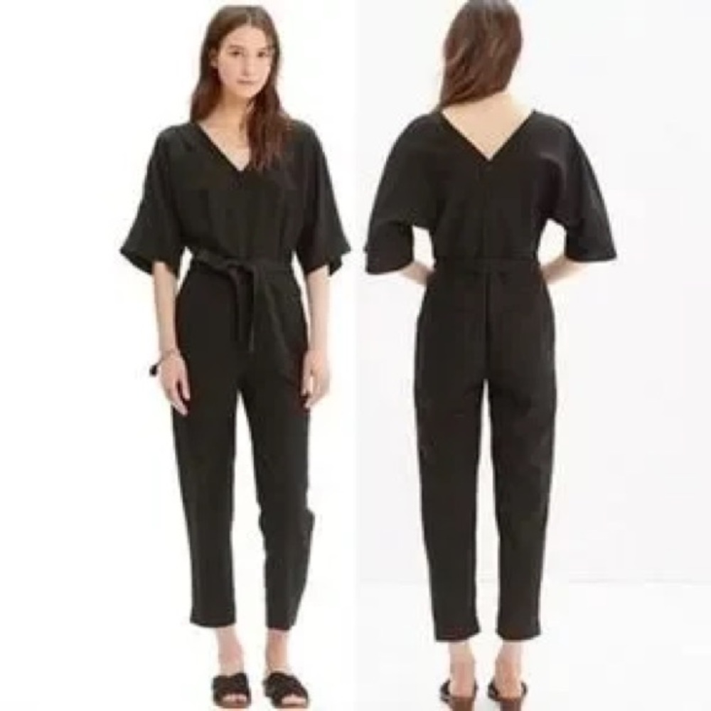 Madewell Black Jumpsuit
